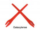 Galaxy Replacement Earsocks Rubber Kits For Oakley Radar EV Path Red Color